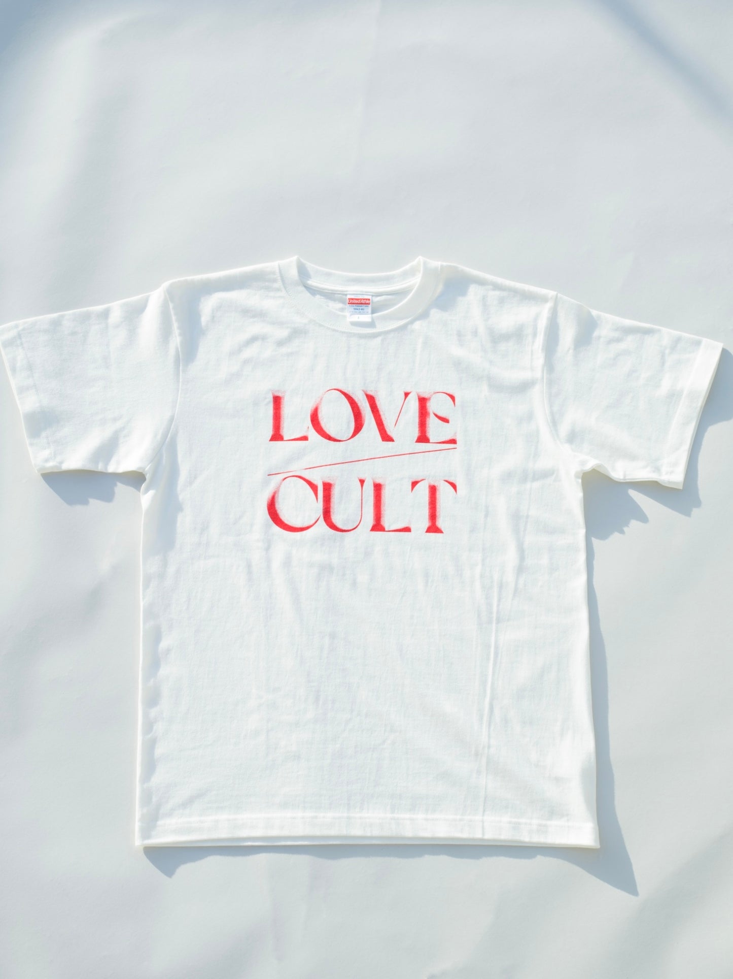 Love/Cult Logo T-Shirts(White)